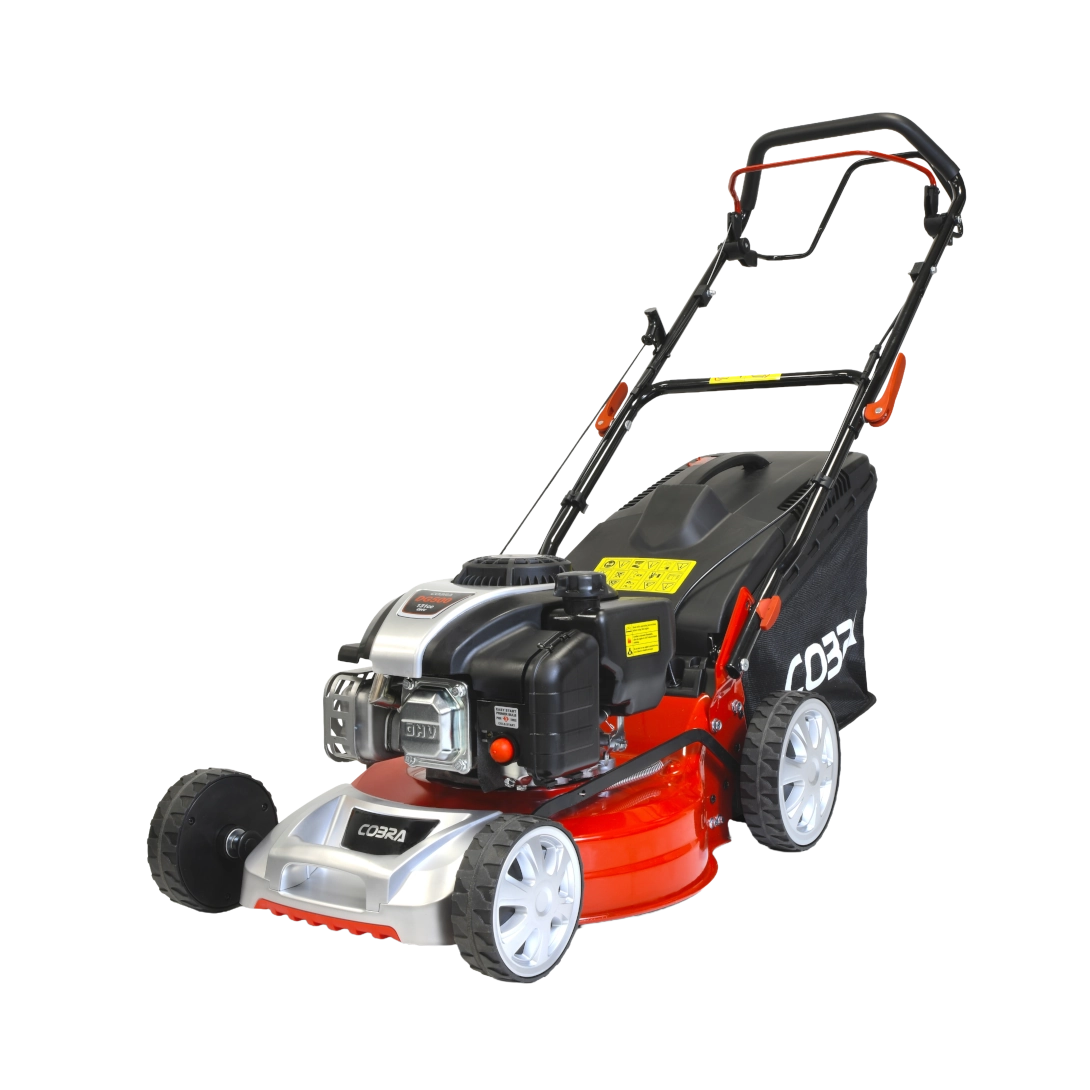 Order a The all-new Cobra M40SPCVX Self-Propelled Lawnmower. Powered by a reliable 131cc Cobra OHV engine, this 40cm (16